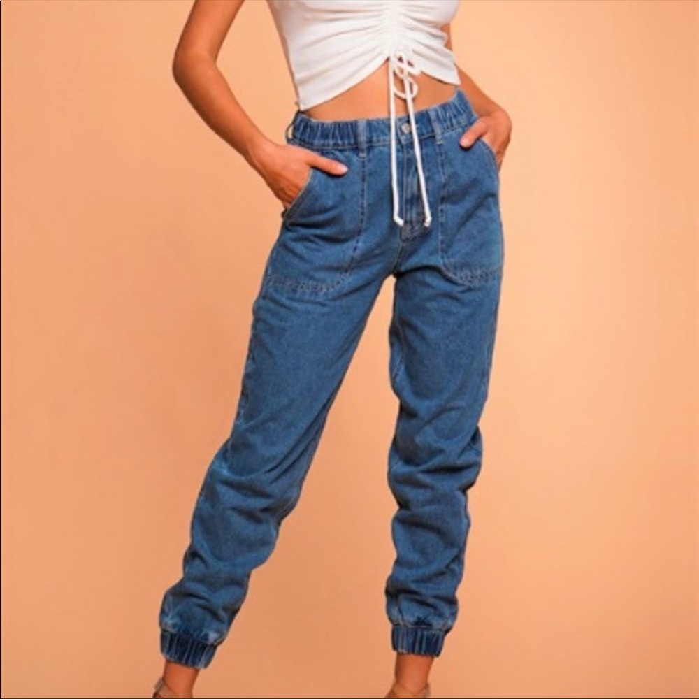 Heart & Hips Jean High-rise joggers